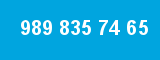 989 835 74 65 989 835 74 65